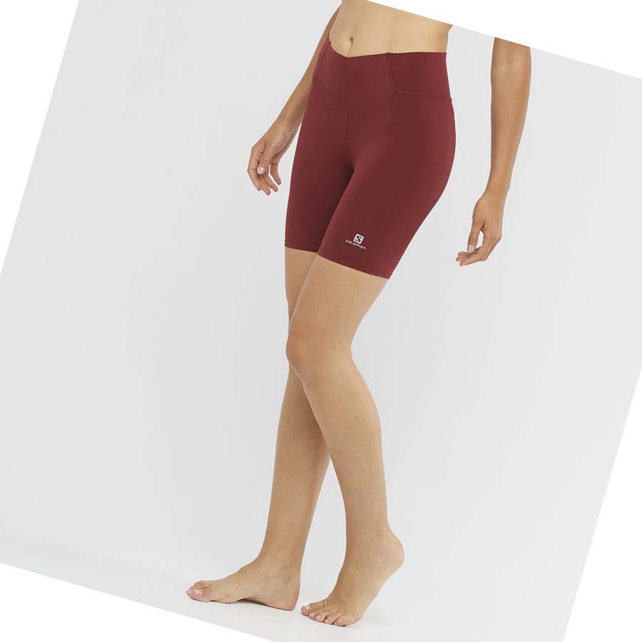 Bermudas Salomon CROSS MULTI 7'' Mujer Rojos | MX 2365BEX